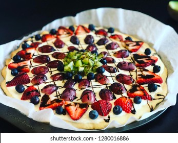 Fruit Pizza Images Stock Photos Vectors Shutterstock