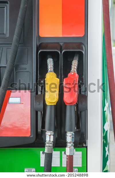 Self service FUEL Pump\
in oil station