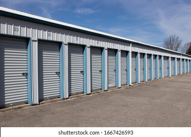 Self Storage And Mini Storage Garage Units.