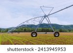 Self-driving Centre Pivot automated irrigation system - Agriculture in France