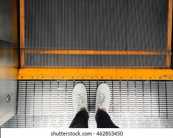 934 Escalator shoe Images, Stock Photos & Vectors | Shutterstock