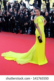 Selita Ebanks At The 66th Cannes Film Festival -Blood Ties - Premiere Cannes, France. 20/05/2013