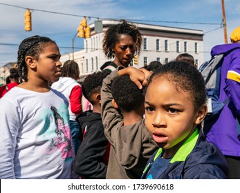 SELMA, ALABAMA / USA - March 1, 2020: Scenes From The March To Commemorate Bloody Sunday, 55 Years Later.