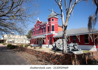 Selma Alabama USA - March 1 2022: Old Depot Museum