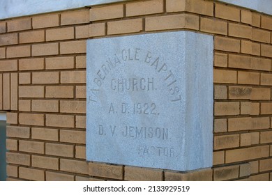 Selma Alabama USA - March 1 2022: Tabernacle Baptist Church