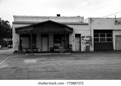 Selma, Alabama USA- October 21, 2017: Building In Downtown Selma Alabama, The Scene Of A Civil Rights Movement And Beginning Of The Selma To Montgomery Voting Rights Trail.