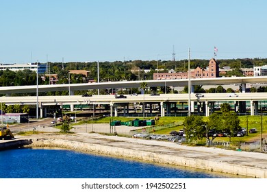 Selmon Expressway At Tampa Bay FL USA