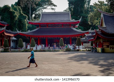 Semarang, Indonesia. Mei 25, 2019. Sam Poo Kong Is The Oldest Temple In Semarang, Indonesia. Also Known As Gedung Batu Temple.  Originally Estabilished By Chinese Muslim Explorer,  Zheng He