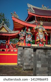 Semarang, Indonesia. Mei 25, 2019. Sam Poo Kong Is The Oldest Temple In Semarang, Indonesia. Also Known As Gedung Batu Temple.  Originally Estabilished By Chinese Muslim Explorer,  Zheng He