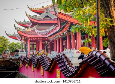 Semarang, Indonesia. Mei 25, 2019. Sam Poo Kong Is The Oldest Temple In Semarang, Indonesia. Also Known As Gedung Batu Temple.  Originally Estabilished By Chinese Muslim Explorer,  Zheng He