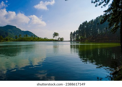 Sembuwatta Lake is a tourist attraction situated at Elkaduwa in the Matale District of Sri Lanka, adjacent to the Campbell's Lane Forest Reserve. Sembuwatta Lake is a man-made lake