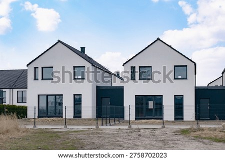 semi detached house, developer status