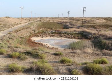 Semi-desert Landscape Of Absheron Peninsula