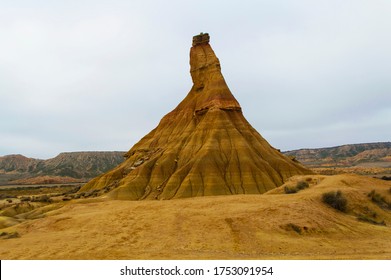 
Semi-desert landscape. The soils are made up of clays, plasters and sandstones that have been eroded by water and wind. - Powered by Shutterstock