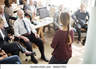 Seminar Meeting Office Working Corporate Leadership Concept