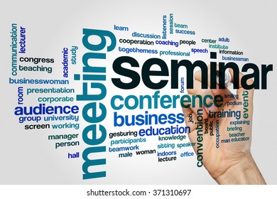 Seminar word cloud