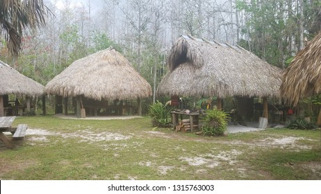 Seminole Village At Ah-Tah-Thi-ki Museum