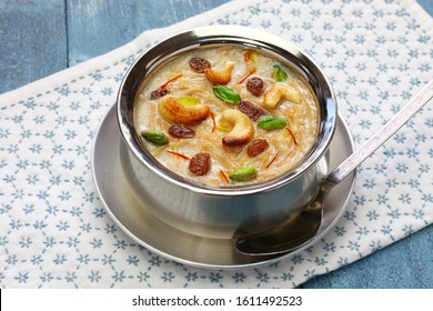 Semiya Payasam, Vermicelli Kheer With Coconut Milk, Indian Dessert