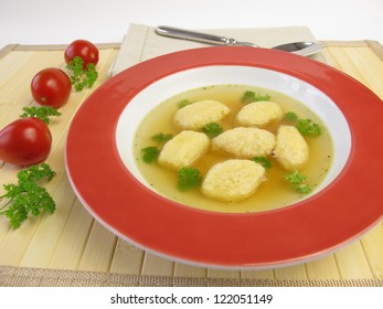 Semolina Dumplings Soup