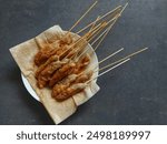 sempol or indonesian fish-egg roll stick dishes