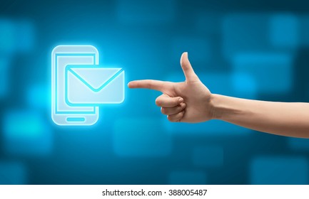 Sending message application