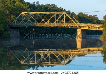 The Seneca River flows through Seneca Falls, offering peaceful waterfront views in the birthplace of women’s rights