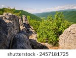 The Seneca Rocks, Rock Climbing Destination Spruce Knob-Seneca Rocks National Recreation Area, Park in Riverton, West Virginia, USA