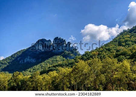 Seneca Rocks, Spruce Knob-Seneca Rocks National Recreation Area, West Virginia, USA