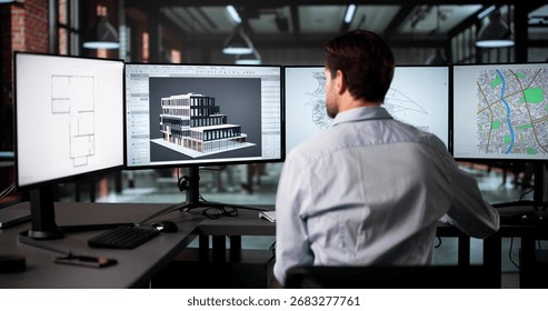 Senior Architect Developing 3D Design Concept Using Digital Technology - Powered by Shutterstock - Get 15% off with code: PIKWIZARD15