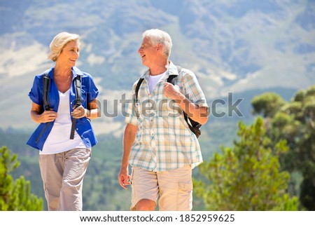 Similar – Image, Stock Photo hiking day Environment