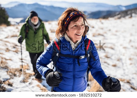 Similar – Snow-covered mountains