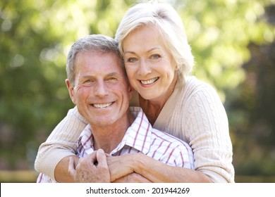 Senior Couple Outdoors