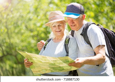 Senior couple reading map on country walk
 - Powered by Shutterstock