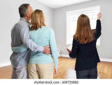 Senior Couple With Realtor