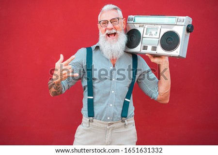 Similar – Image, Stock Photo music cassette Lifestyle