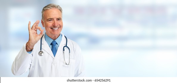 Senior Doctor With OK