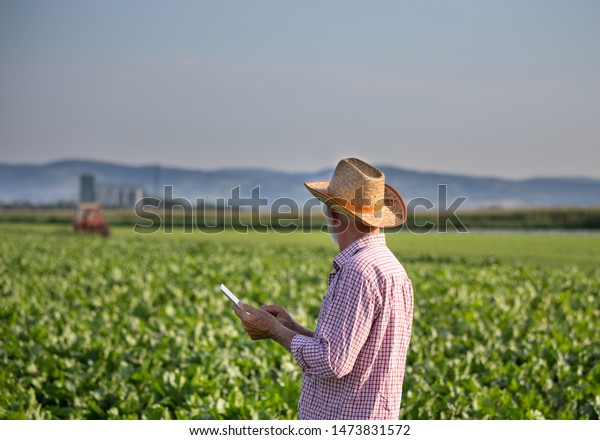 farmer with hat