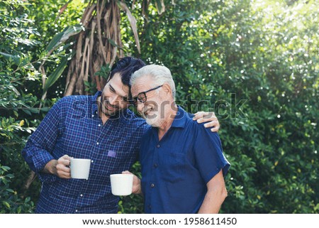 Similar – Foto Bild Hand einer Seniorin auf dem Krankenbett