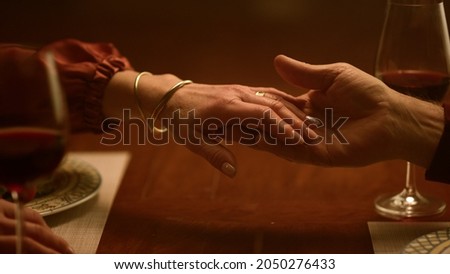 Similar – Image, Stock Photo two hands of a young girl with smooth skin