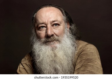 Senior Man With Long Beard