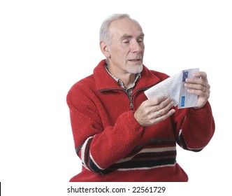 Senior Man Opening Letter