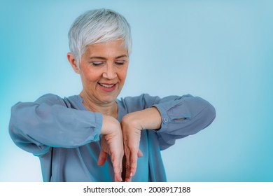 Senior Patient Having A Carpal Tunnel Syndrome Test