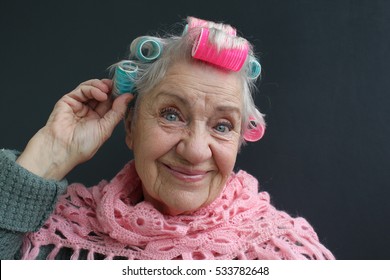 fat granny in curlers How do lesbians have sex