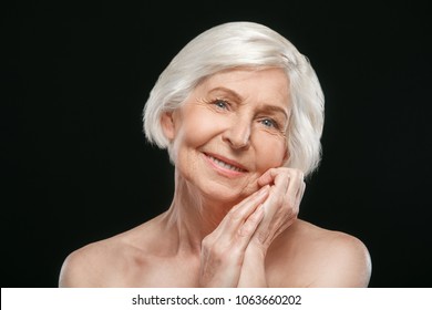 Nude 60 Year Old Spa Woman Stock Photo 181278959 