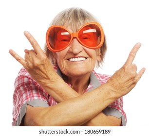 big old people sunglasses