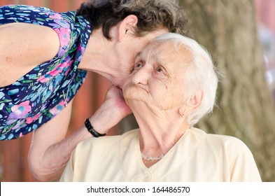 Gossiping Old Ladies Images Stock Photos Vectors Shutterstock