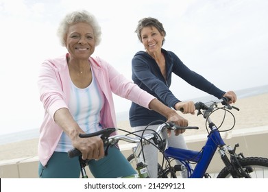 Senior women on cycle ride - Powered by Shutterstock