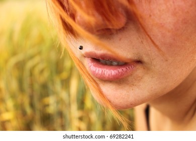 Sensual lips