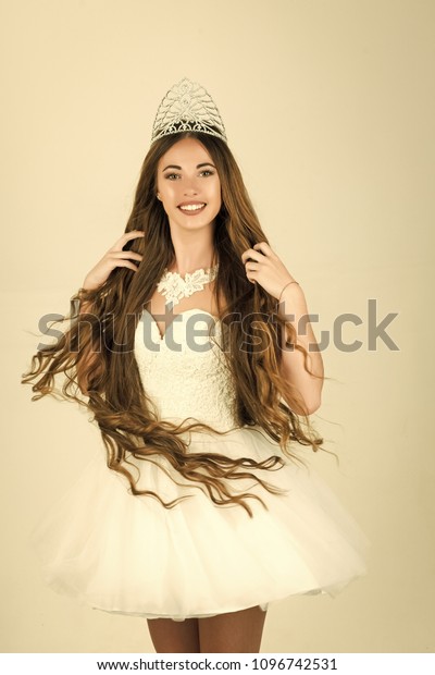 Sensual Sexy Woman Woman Long Hair Stock Photo Edit Now 1096742531