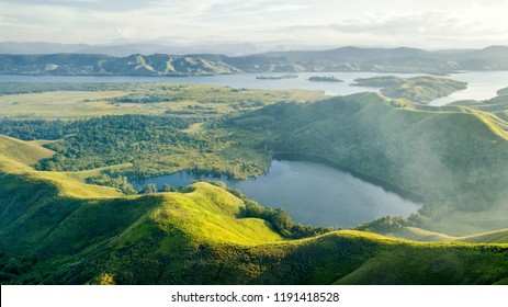 Sentani Lake Jayapura, Papua Indonesia